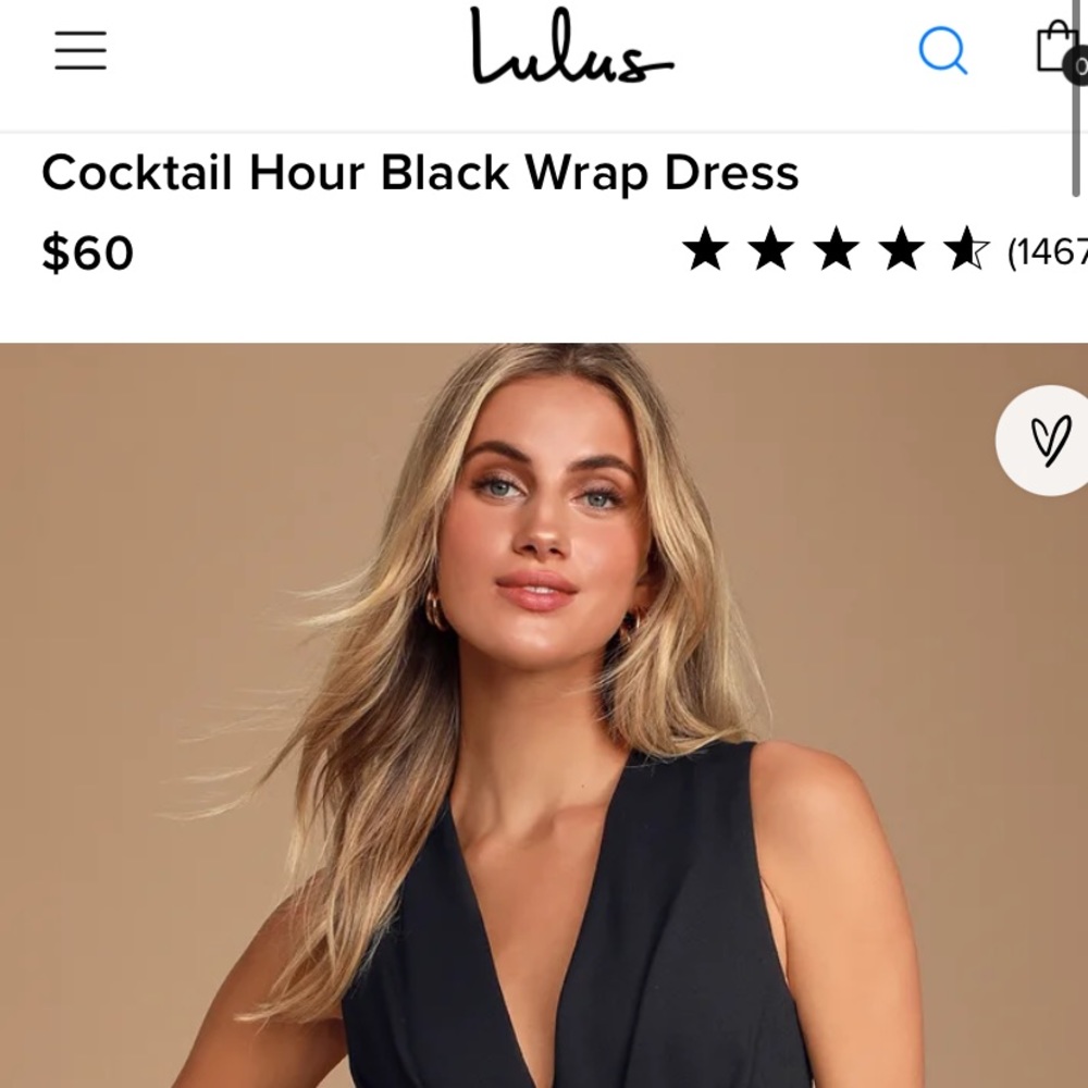 Black dress